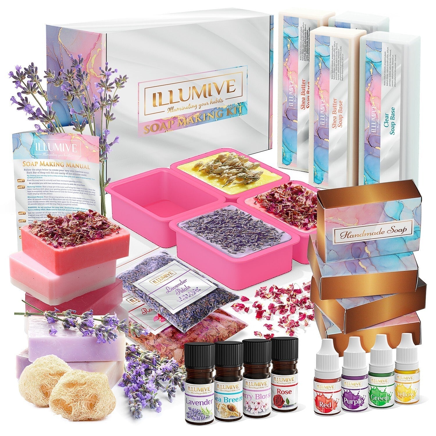 Soap Kit - DIY Kits for Adults and Kids - Soap Making Supplies Included
