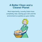 Nellie's Laundry Soda 113.6 oz Eco-Friendly Powder Detergent Gentle on Skin