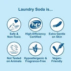 Nellie's Laundry Soda 113.6 oz Eco-Friendly Powder Detergent Gentle on Skin